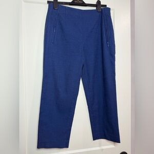 Club Monaco Navy Cropped Pants Size 6 High Rise Ankle Pants